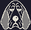 The bloodhound, ready to bark
